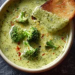 Vegan Broccoli Soup with Nutritional Yeast First Image