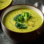 Vegan Cream of Broccoli Soup First Image